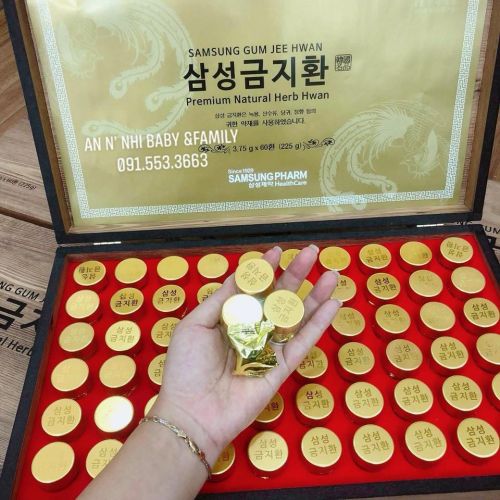 AN CUNG SAM SUNG HỘP GỖ 60v