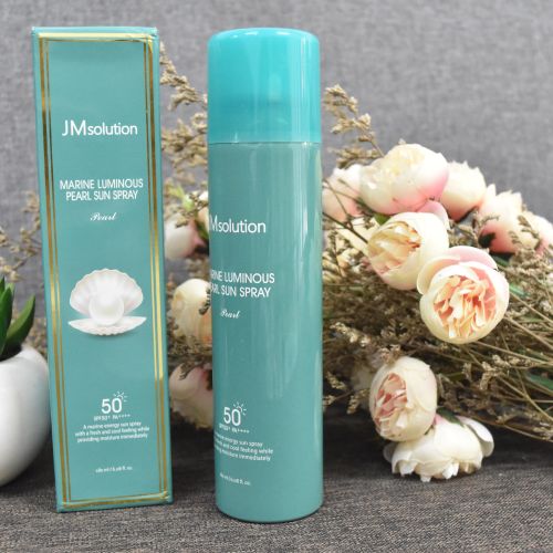 XỊT CHỐNG NẮNG JM SOLUTION MARINE LUMINOUS PEARL SUN SPRAY SPF50+ 180ml