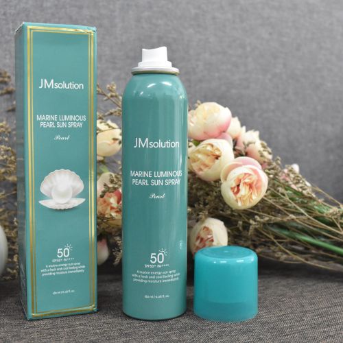 XỊT CHỐNG NẮNG JM SOLUTION MARINE LUMINOUS PEARL SUN SPRAY SPF50+ 180ml