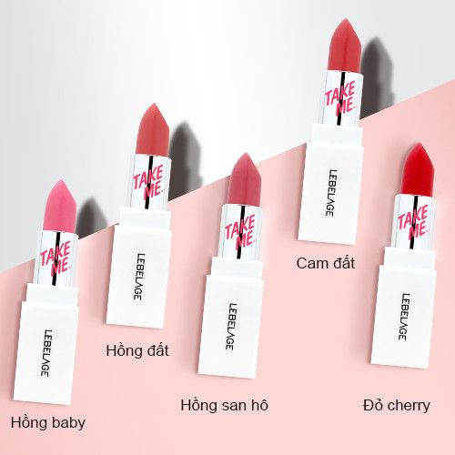 Son Thỏi Lebelage Take Me Water Melting Lipstick